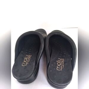 Professional Black Comfort Clogs Slip-Resistant‎ Work Mules Nursing Shoes